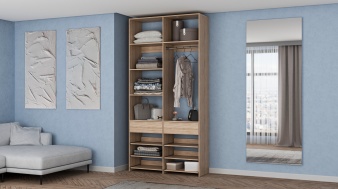 Современный Стеллаж для одежды Мирта 82 BMS