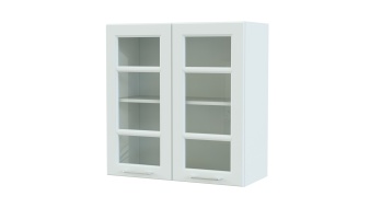 Шкаф верхний с 2-мя остекленными дверцами Европа BMS
