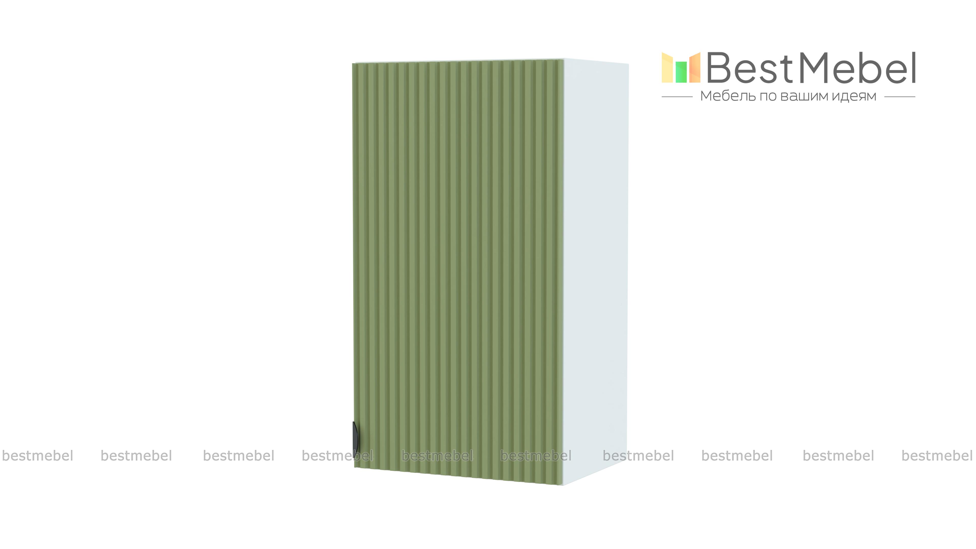 Шкаф верхний с дверцей Альберт BMS - Фото