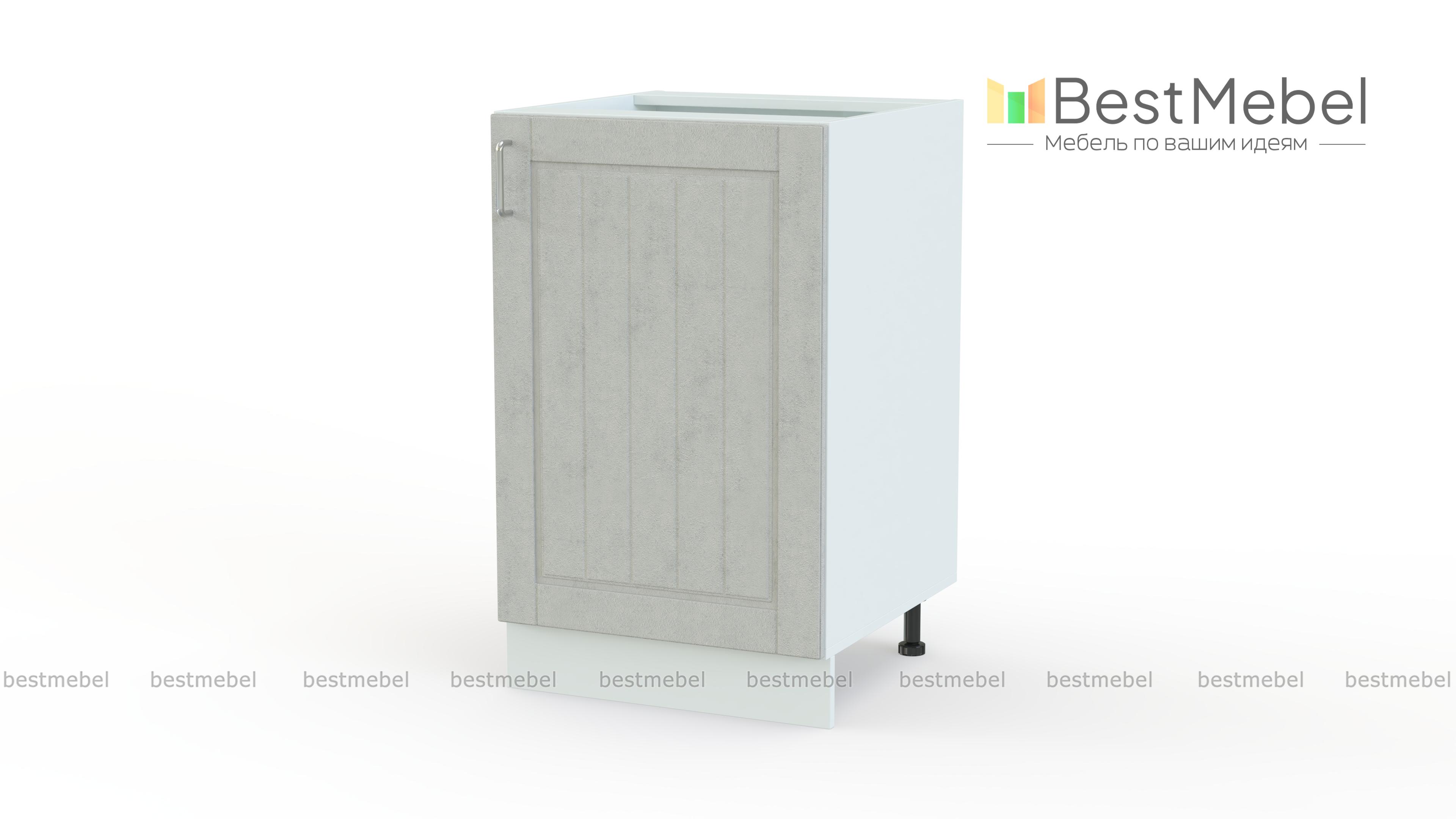 Тумба напольная 1 дверь Изабелла BMS - Фото