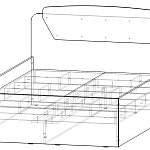 Схема сборки Кровать Милана М10 BMS