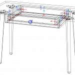 Схема сборки Журнальный стол Фанди 3 BMS