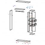 Схема сборки Стеллаж Густав 2 BMS