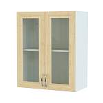 Шкаф-витрина 2ДВ Трапеза Рамочная BMS - Фото 1