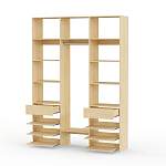 Стеллаж для одежды Мирта 93 BMS - Фото 16