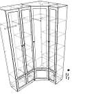 Схема сборки Угловой шкаф Даллас XL BMS