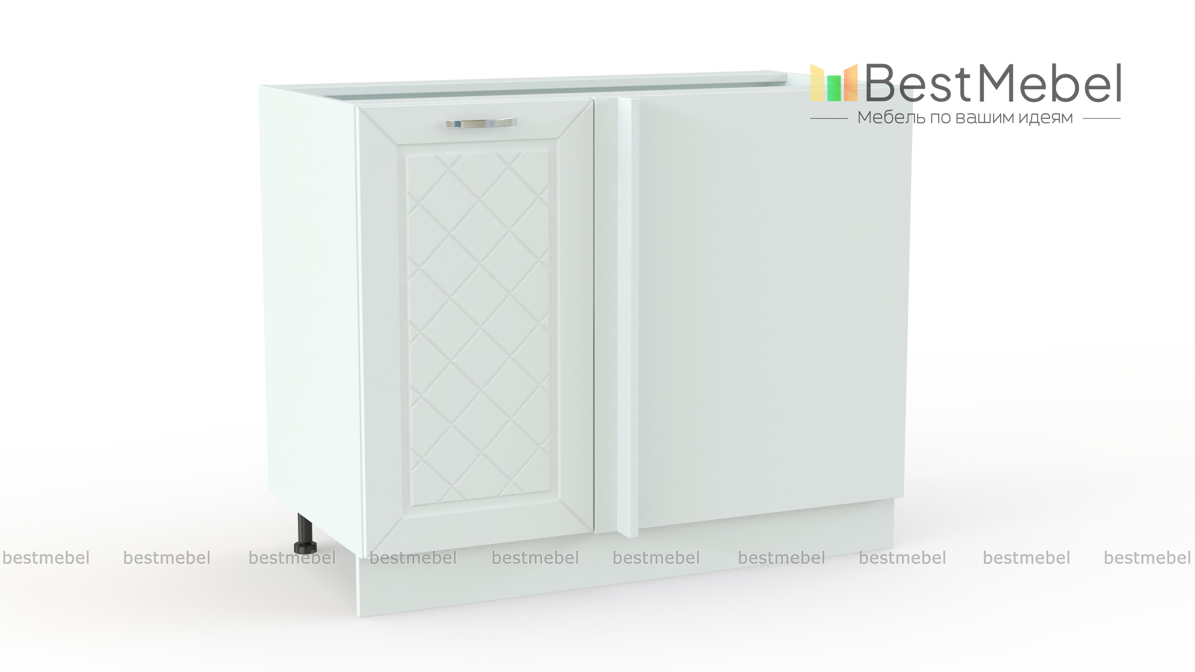 Шкаф нижний угловой прямой 1 дверь Агава BMS - Фото