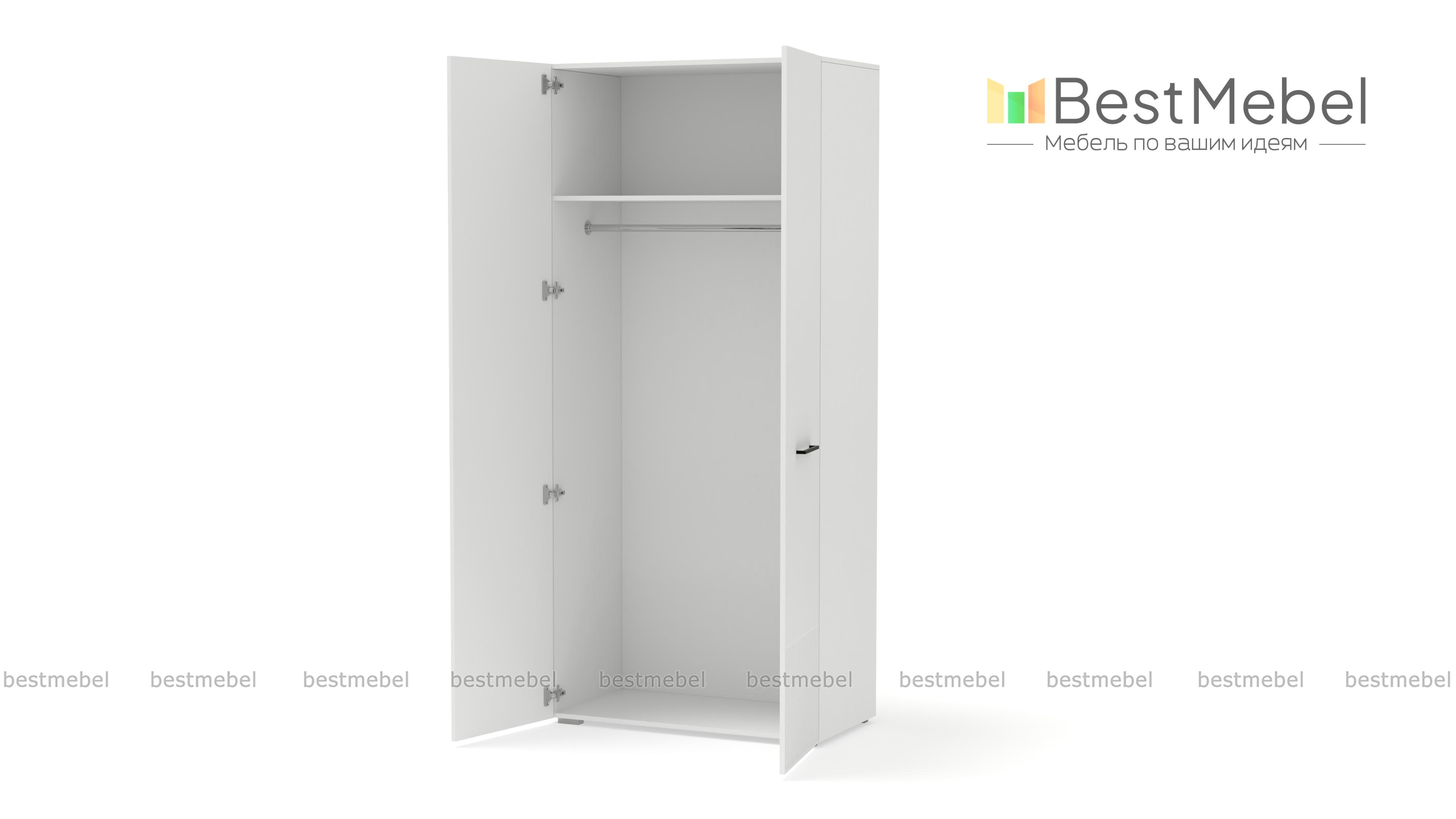 Шкаф распашной Декарт 2 BMS - Фото