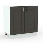 Шкаф нижний под мойку с 2-мя дверцами Лофт BMS - Фото 3