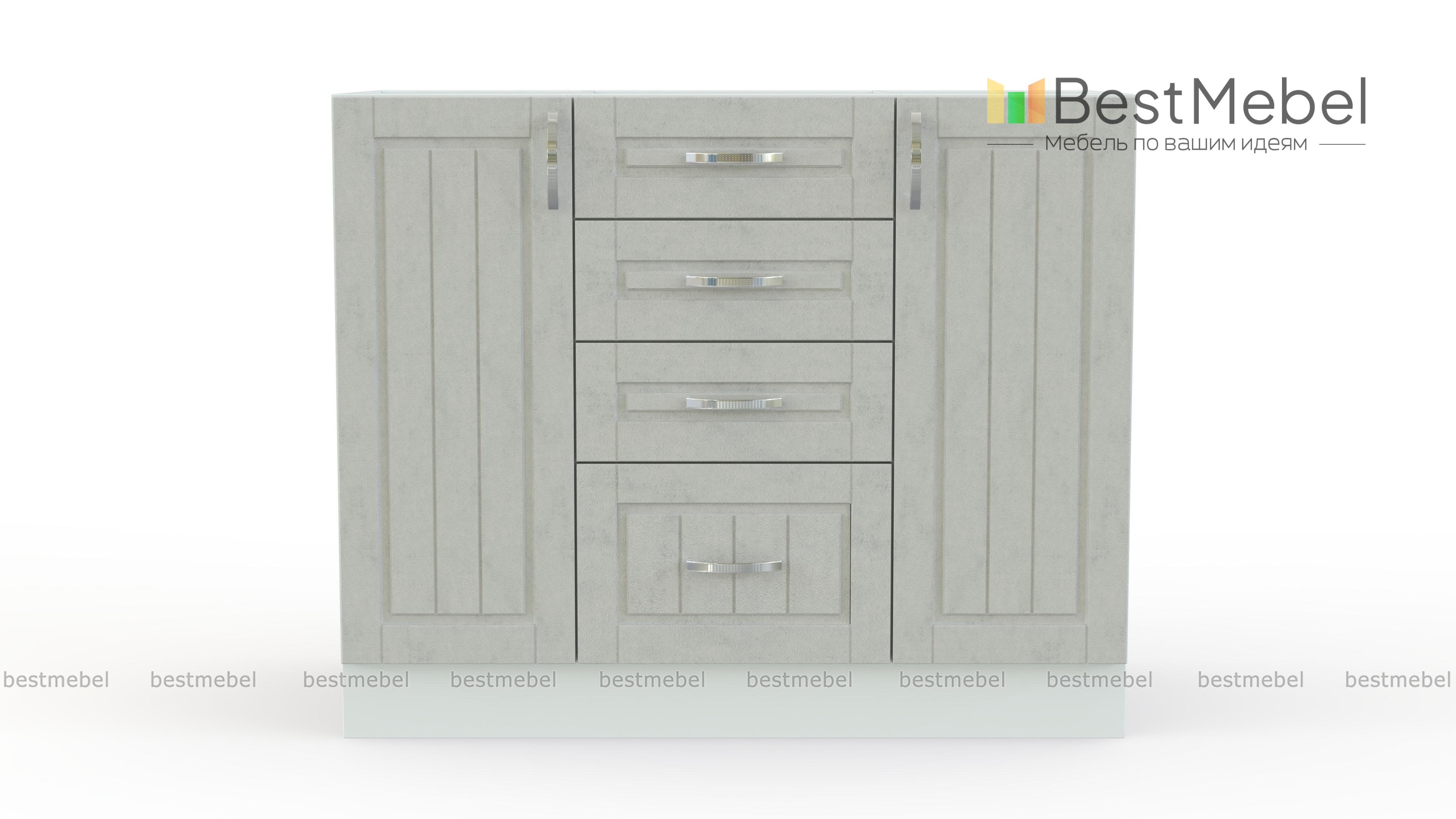 Шкаф нижний Лондон комод BMS - Фото