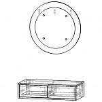 Чертеж Туалетный стол Фьюго 3 BMS