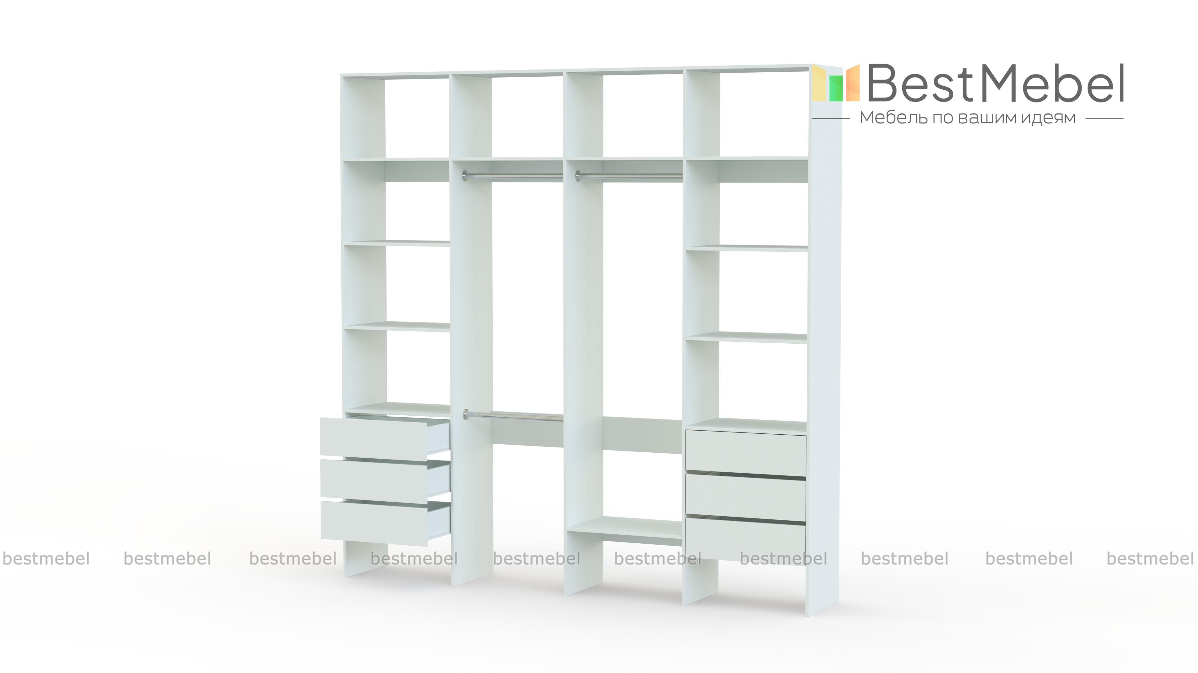 Стеллаж для одежды Мирта 65 BMS - Фото