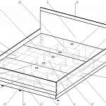 Схема сборки Кровать Бланко BMS