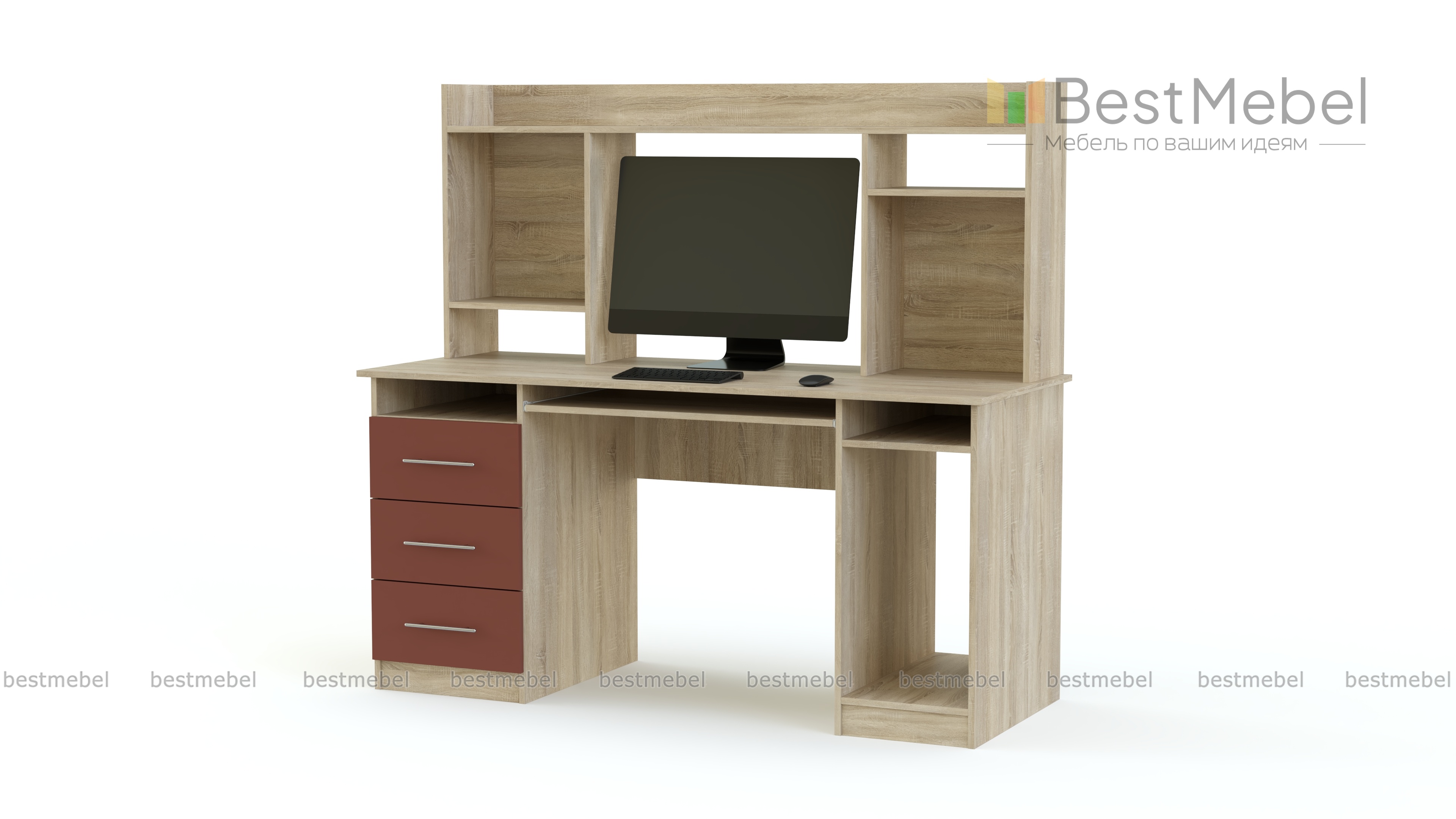 Компьютерный стол МБ 34.1 BMS