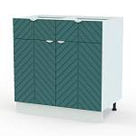 Шкаф нижний с 2-мя дверцами и 2-мя ящиками Анаис BMS - Фото 7