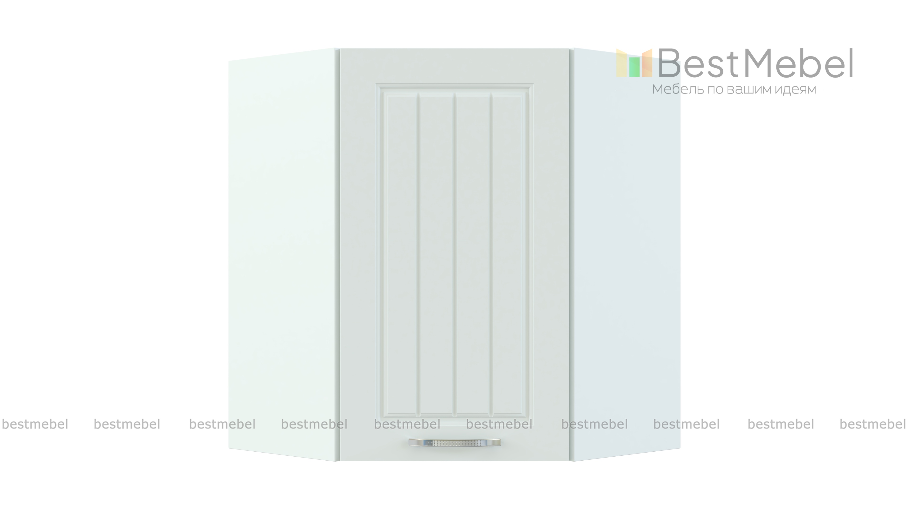 Шкаф навесной угловой Снежная королева BMS