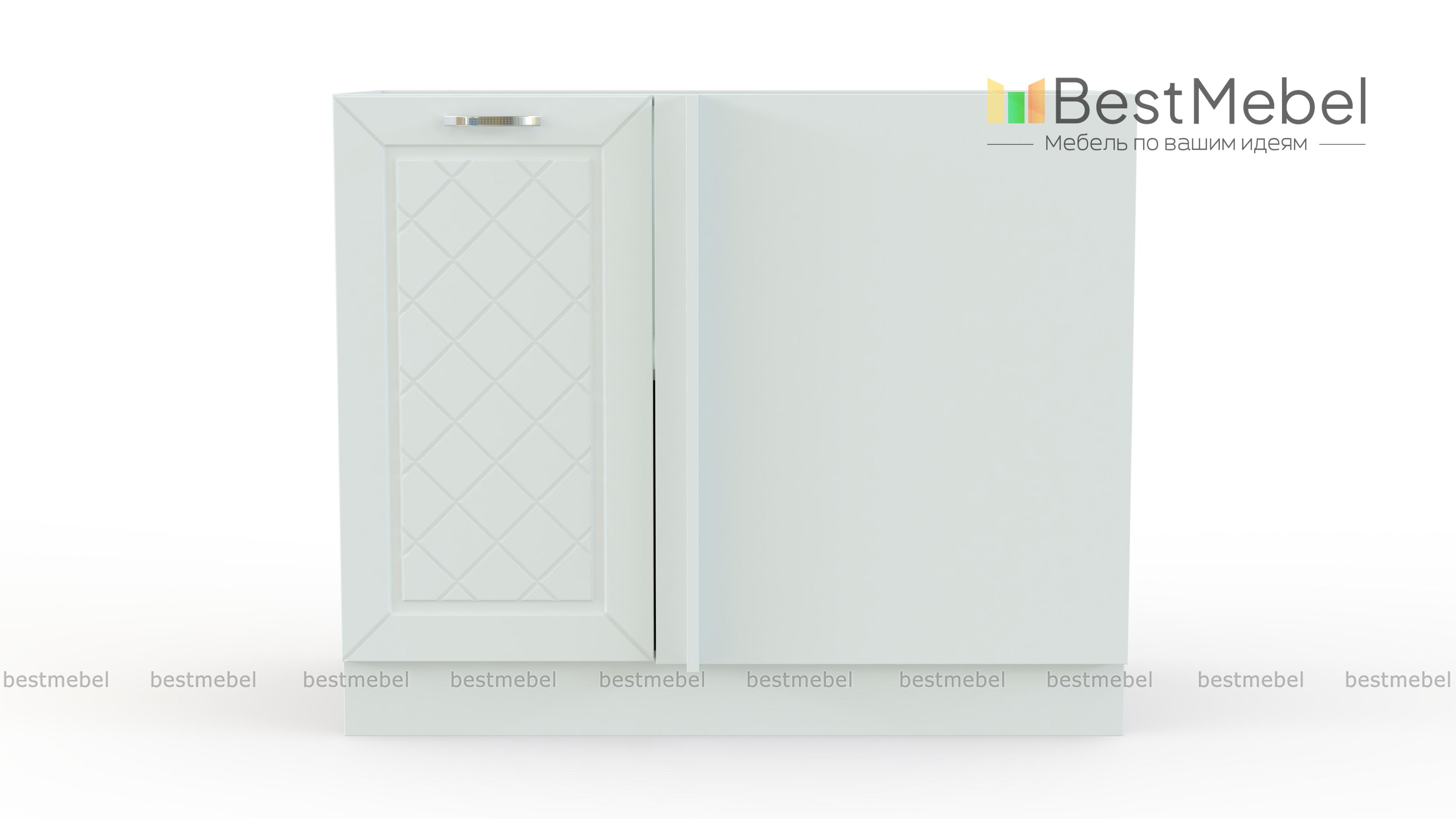 Шкаф нижний угловой прямой 1 дверь Агава BMS - Фото