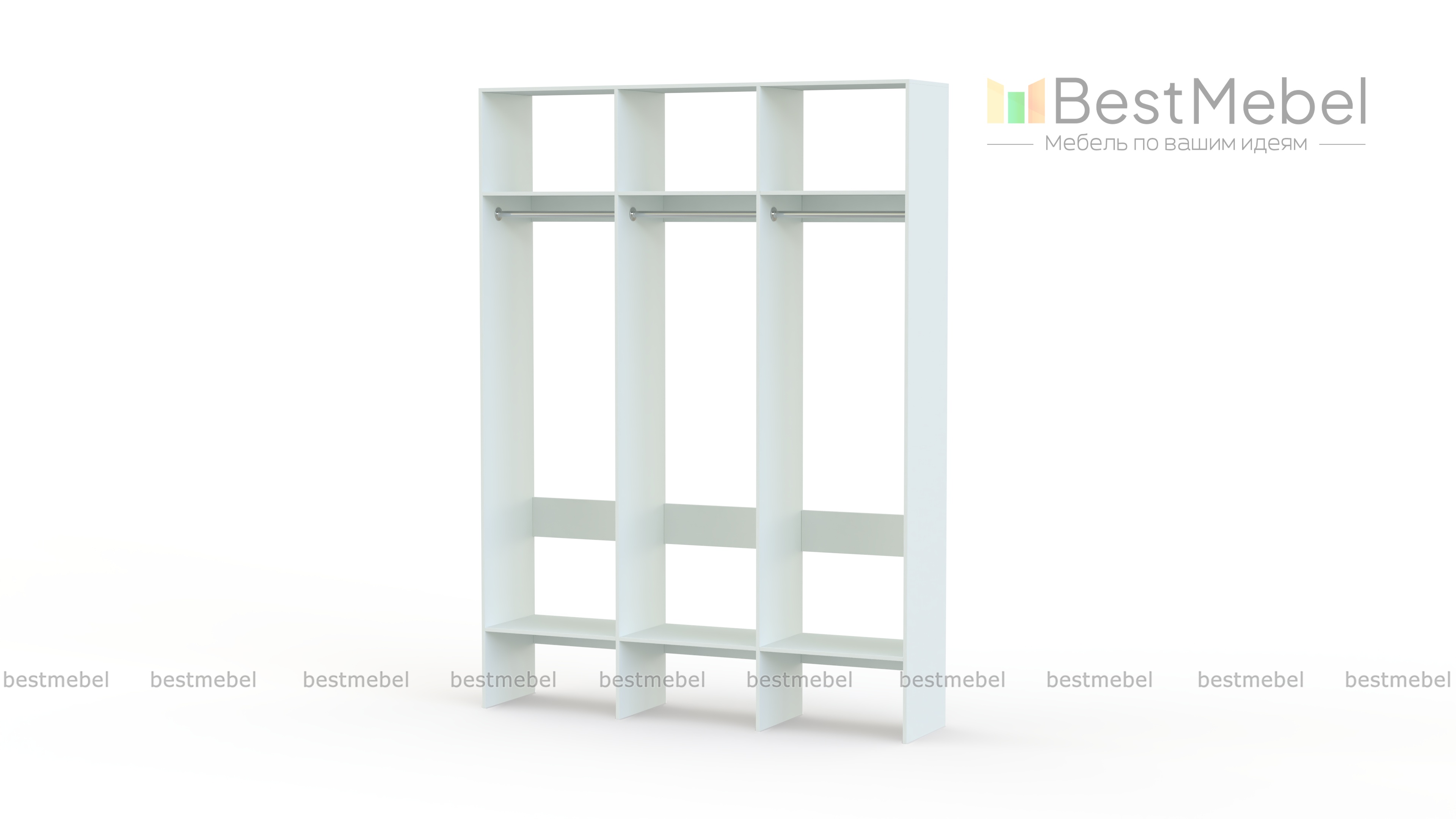 Стеллаж для одежды Мирта 57 BMS