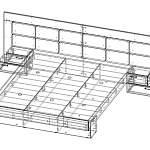 Кровать Абрикос BMS