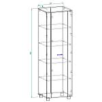 Схема сборки Шкаф-пенал Цезарь BMS