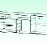 Схема сборки Тумба под ТВ Крит 13 BMS