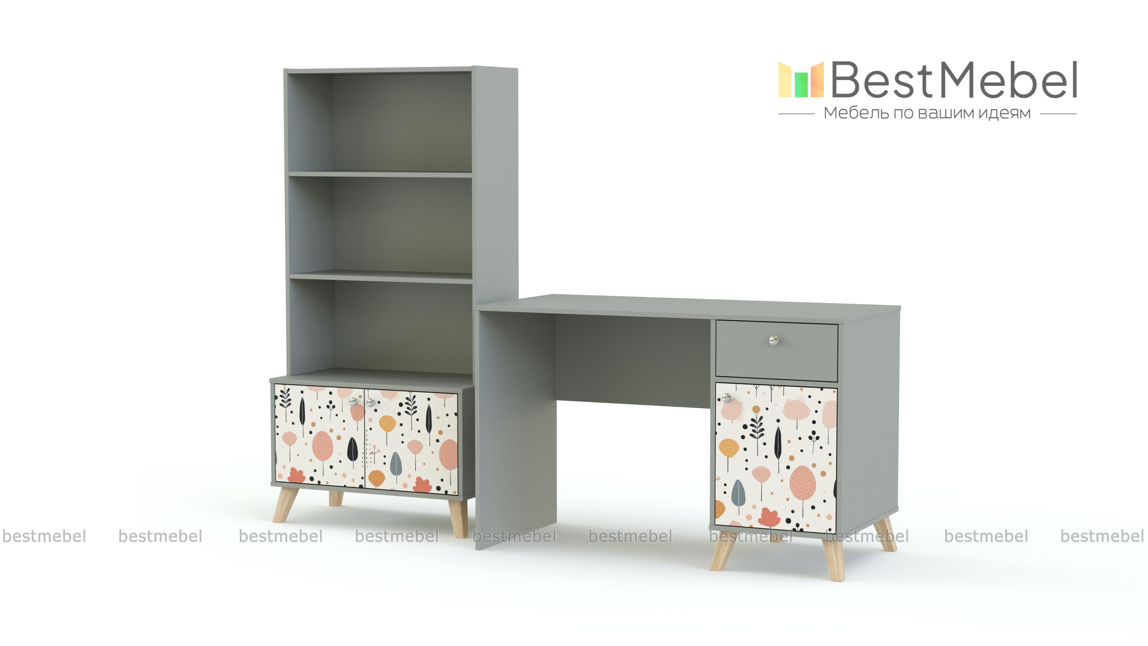 Стол письменный Эльза 7 BMS - Фото