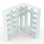 Стеллаж для одежды Мирта 26 BMS - Фото 5