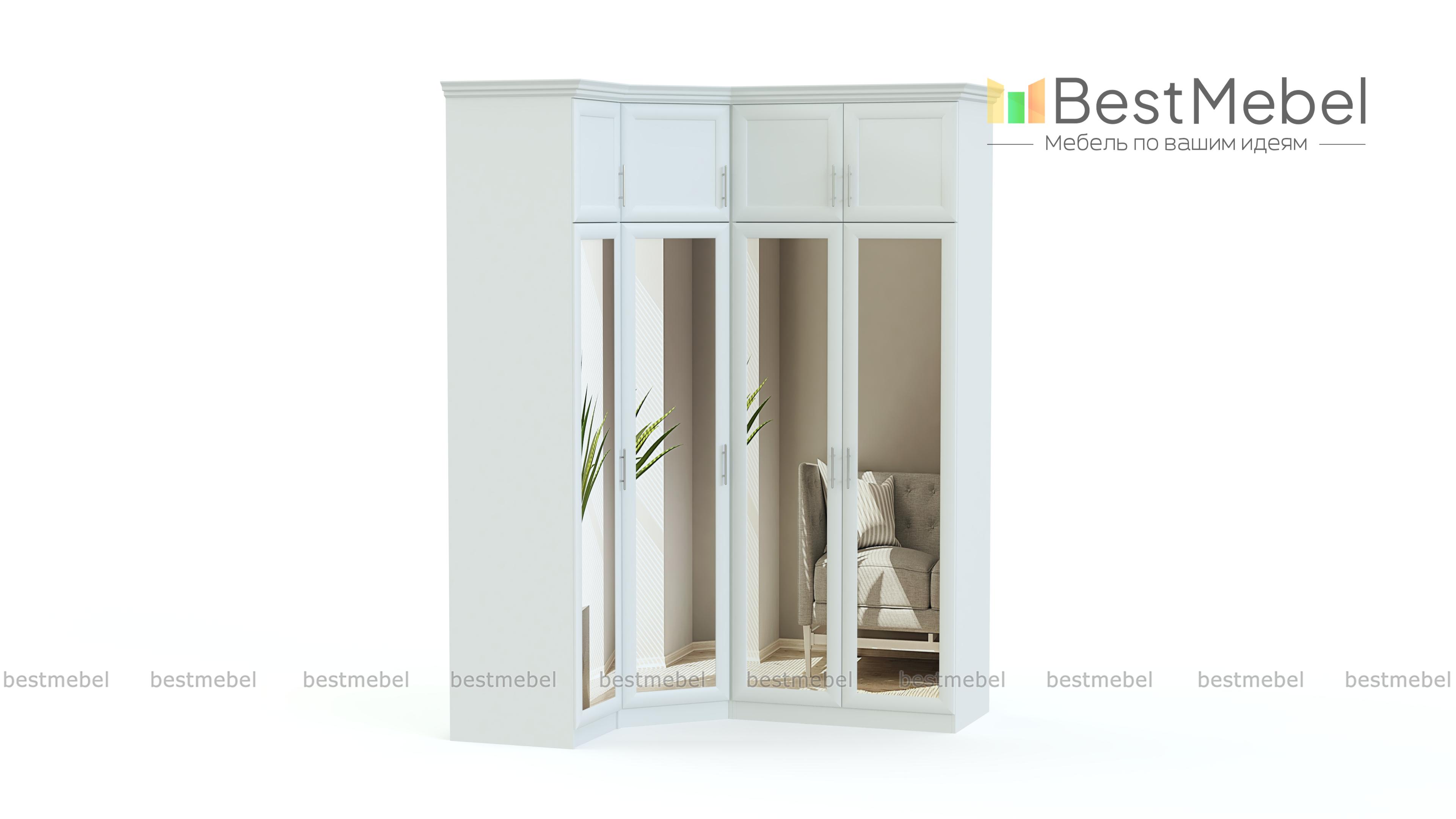 Шкаф угловой Карина 16 BMS - Фото