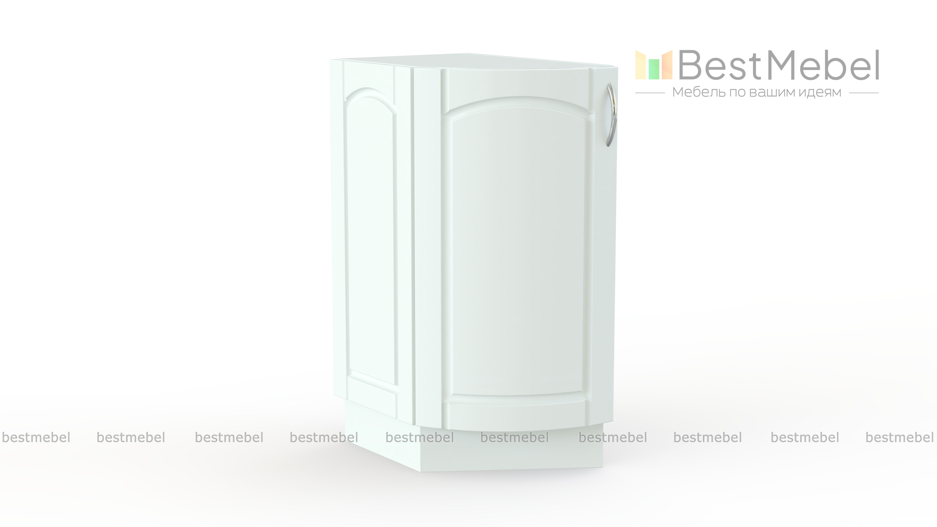 Стол торцевой радиусный Трапеза BMS