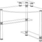 Компьютерный стол Мисти 2 BMS