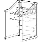 Схема сборки Кафедра для выступлений 44 BMS