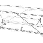 Стол журнальный-5 BMS