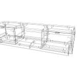 Схема сборки Тумба под ТВ Byas TV 1