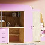 Кровать-чердак с рабочей зоной Мираж К7-4 BMS - Фото 10