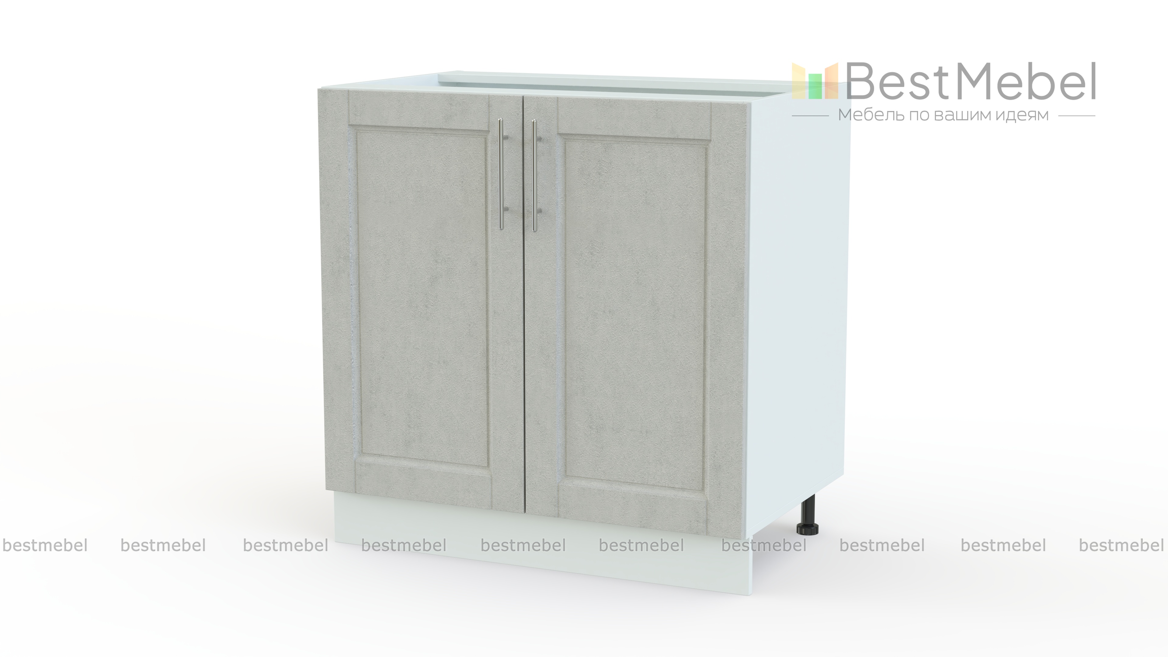 Шкаф нижний с 2-мя дверцами Сканди BMS