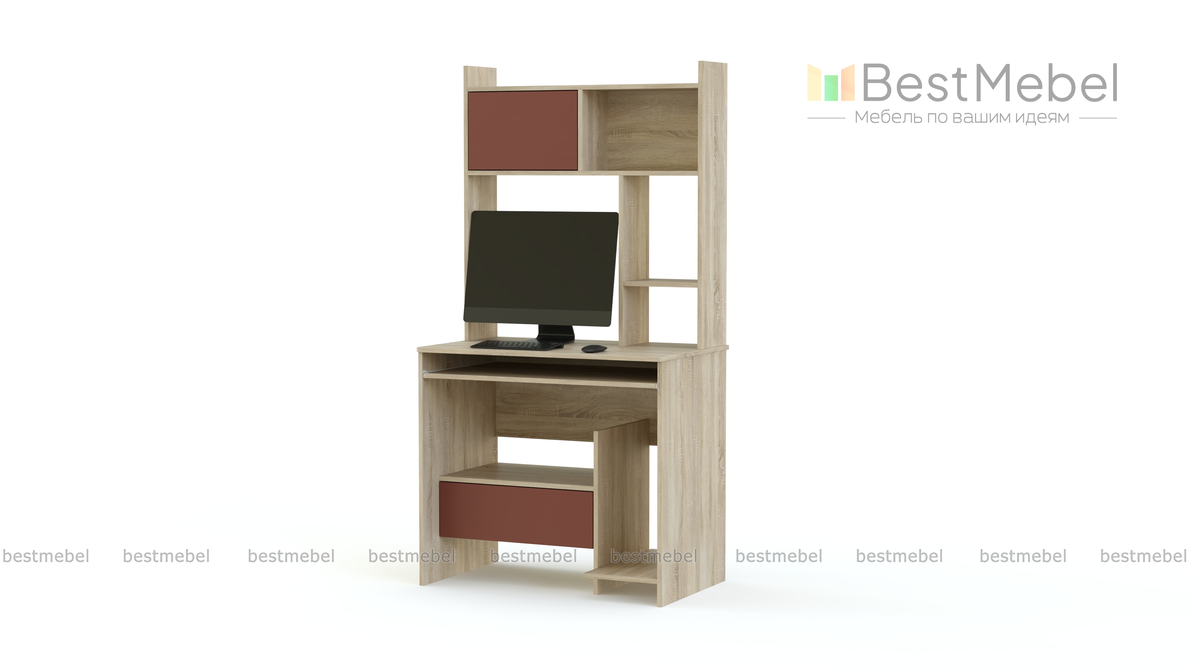 Стол компьютерный МБ-9.1 BMS