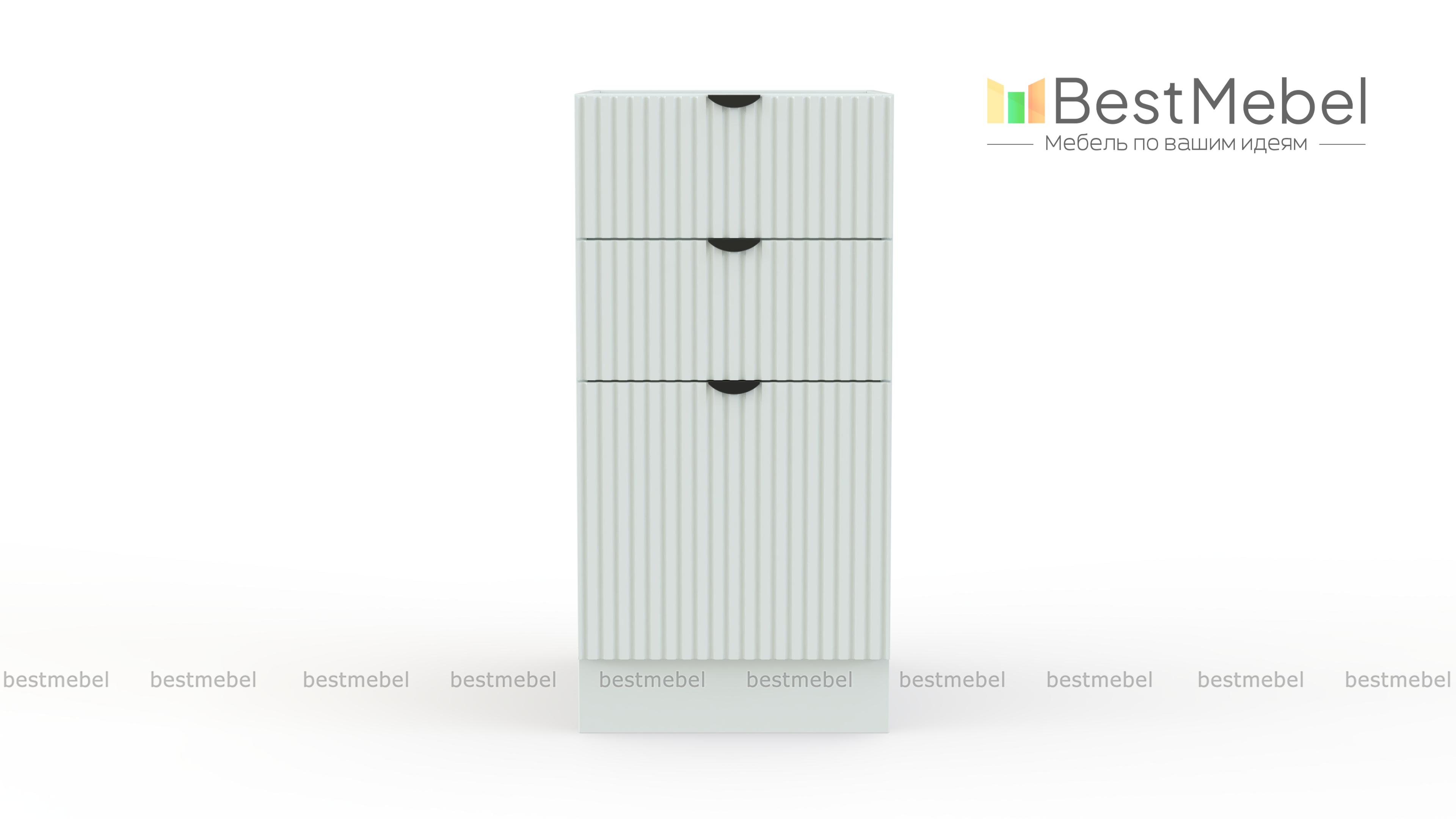 Шкаф нижний с 3-мя ящиками Альберт BMS - Фото