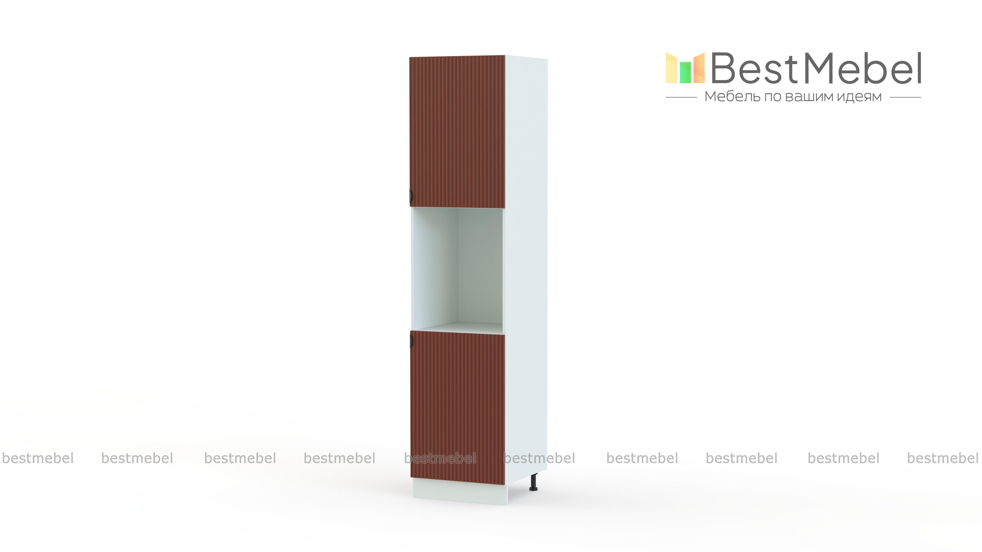 Шкаф-пенал с 2-мя дверцами Альберт 1 BMS - Фото